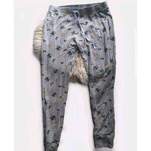 Tabitha Webb M Christmas Holly & Champagne Glass Soft Pajama Pants Loungewear